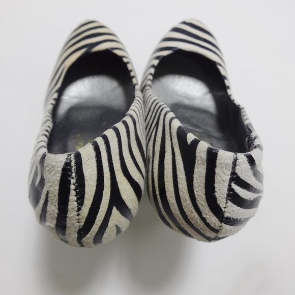 ANDRES MACHADO Zebra Pattern High Heels - Picture 13 of 14